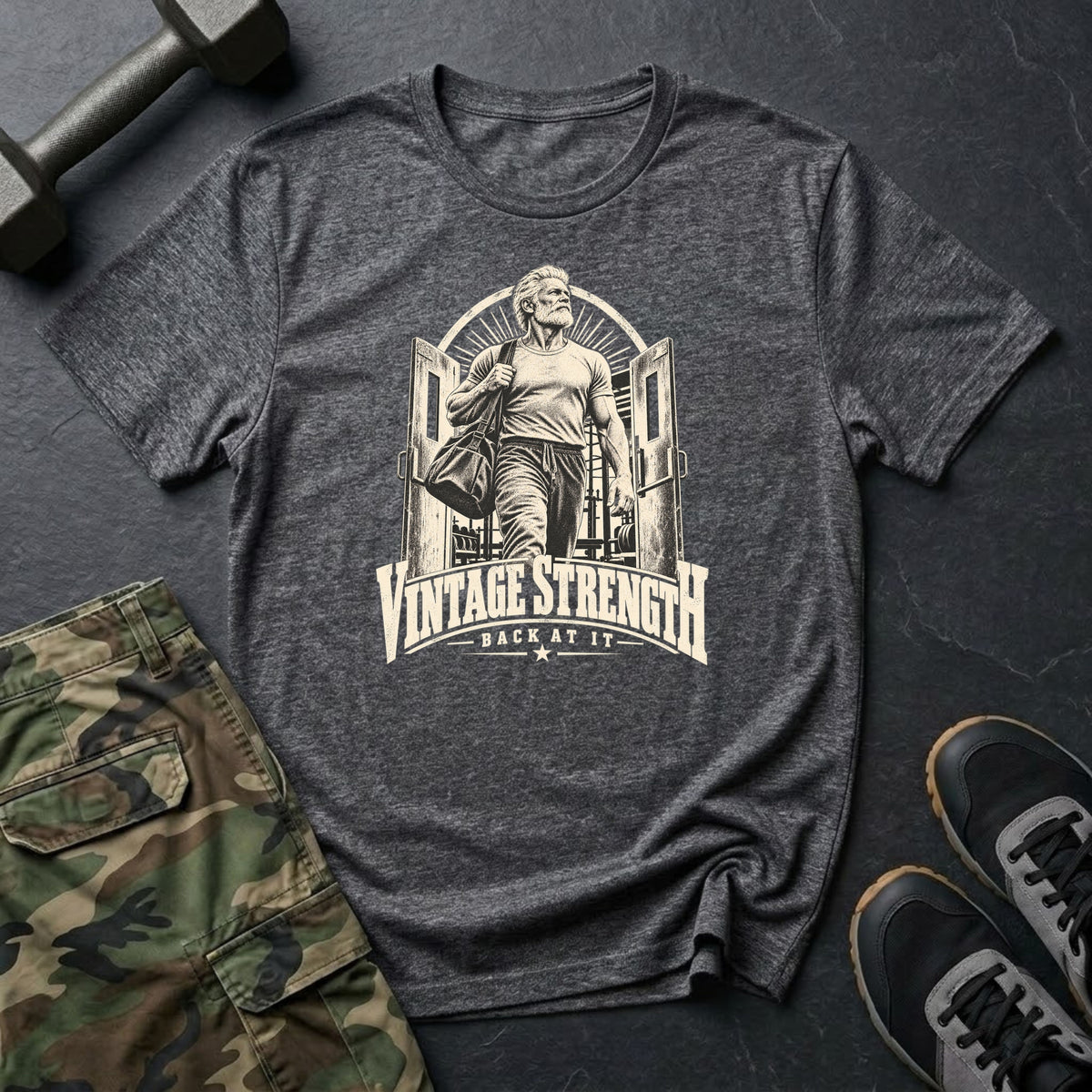 Back At It Grey T-Shirt