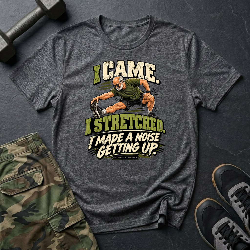 Stretching Comic T-Shirt