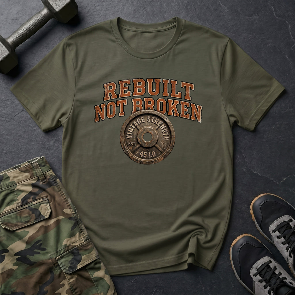 Rebuilt, Not Broken - T-Shirt