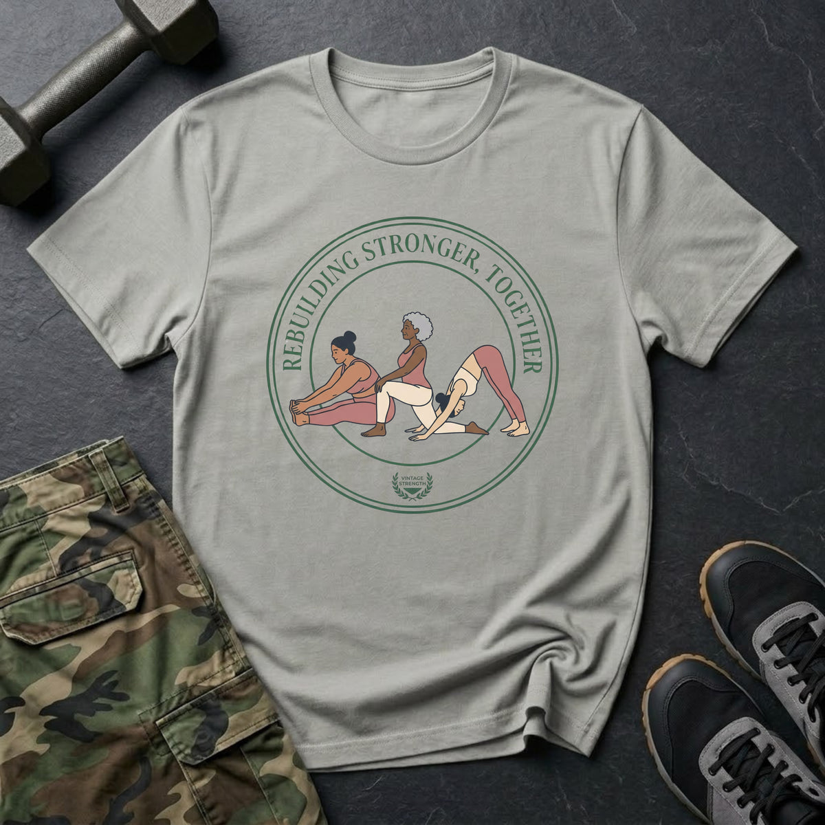 Rebuilding Stronger Together - T-Shirt