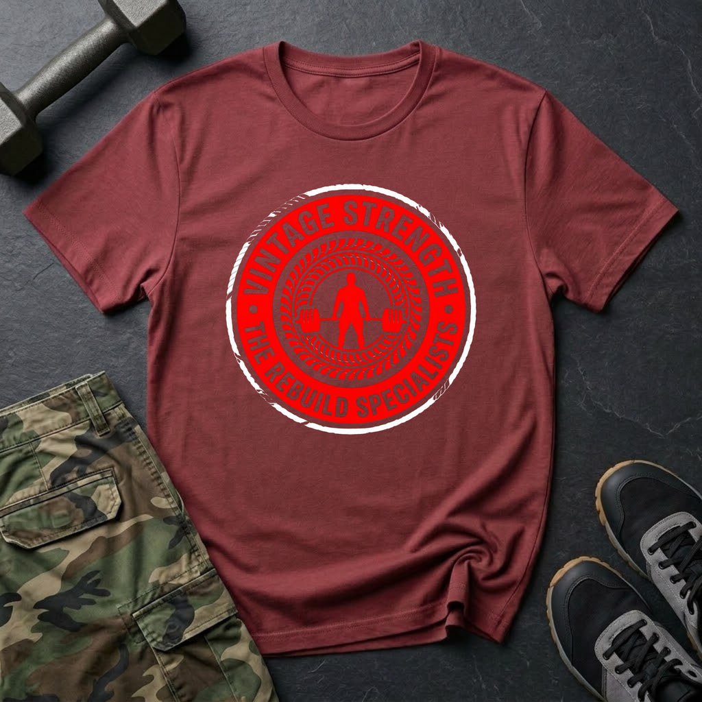Red Badge Deadlift - T-Shirt