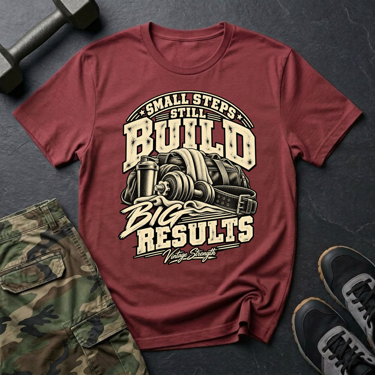 Build Big Results T-Shirt