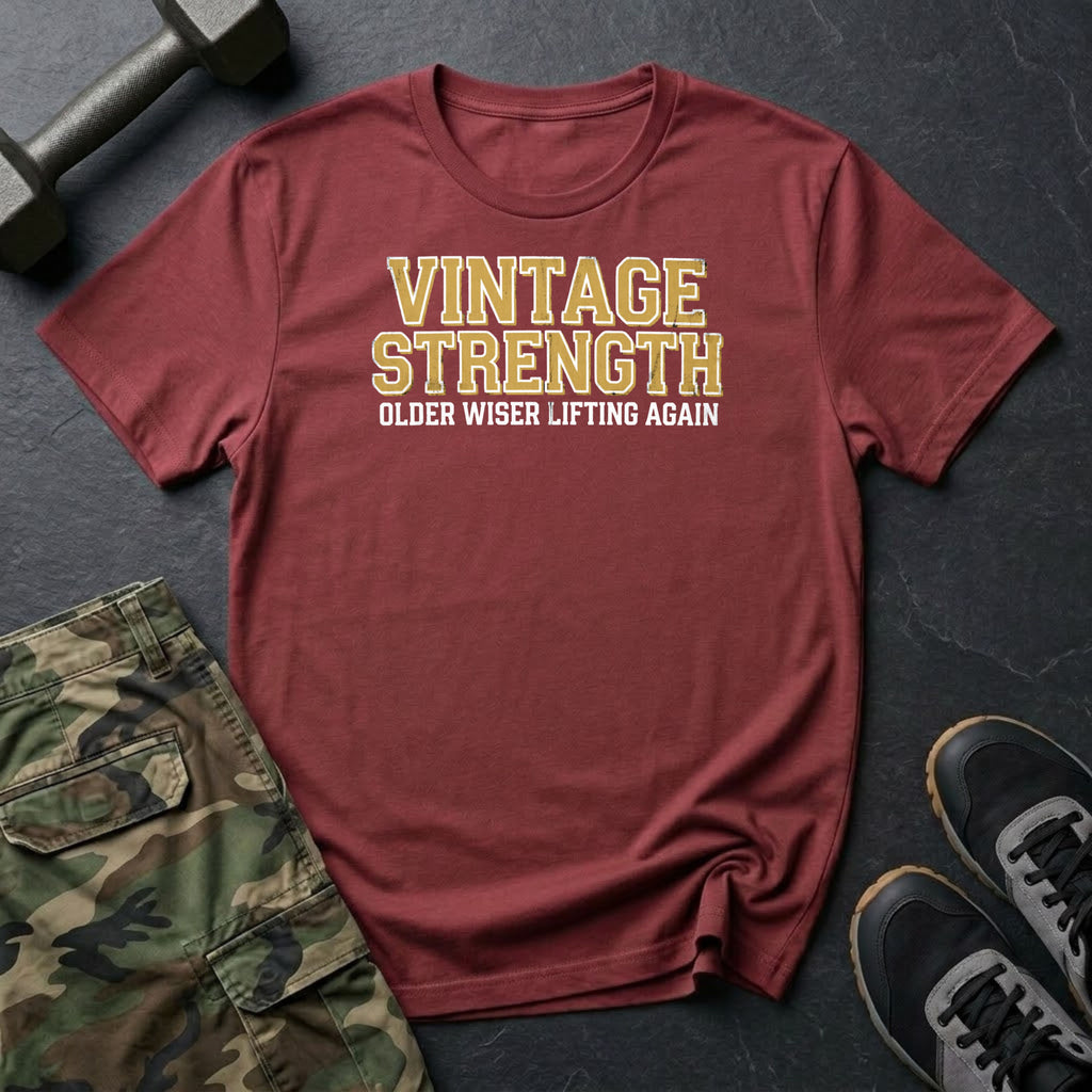 Older Wiser Lifting Again T-Shirt