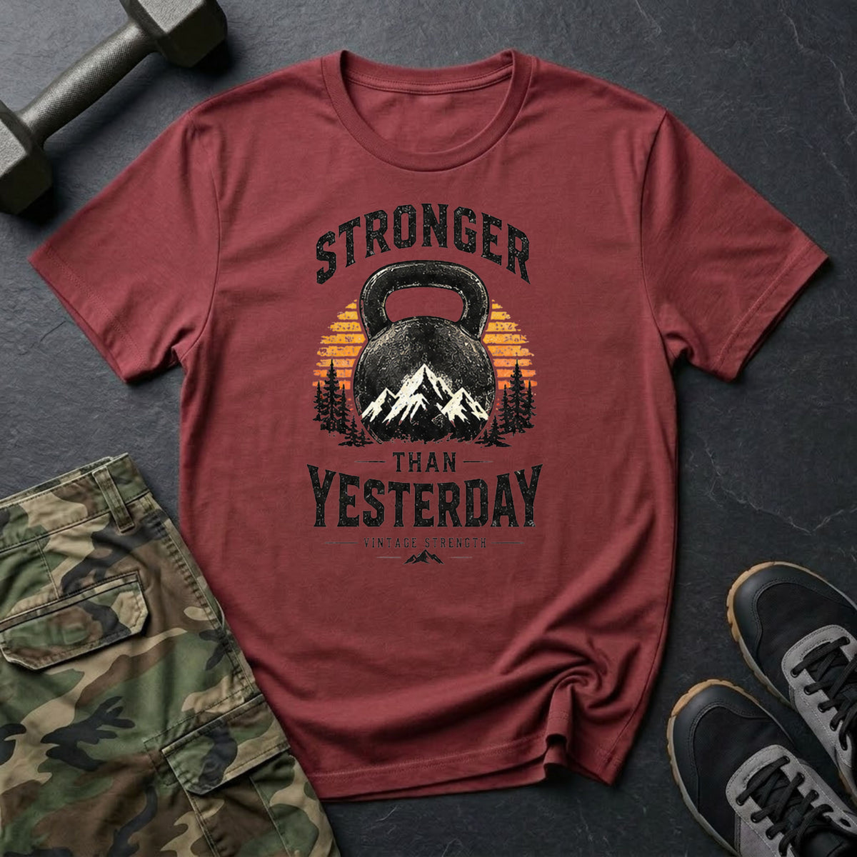 Kettlebell Mountain T-Shirt
