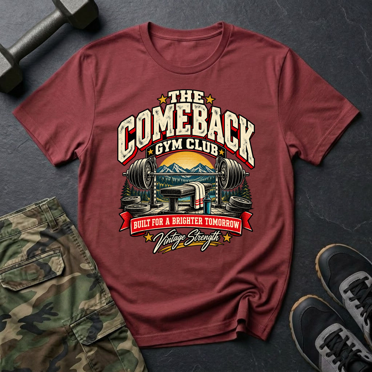 Comeback Gym Club T-Shirt