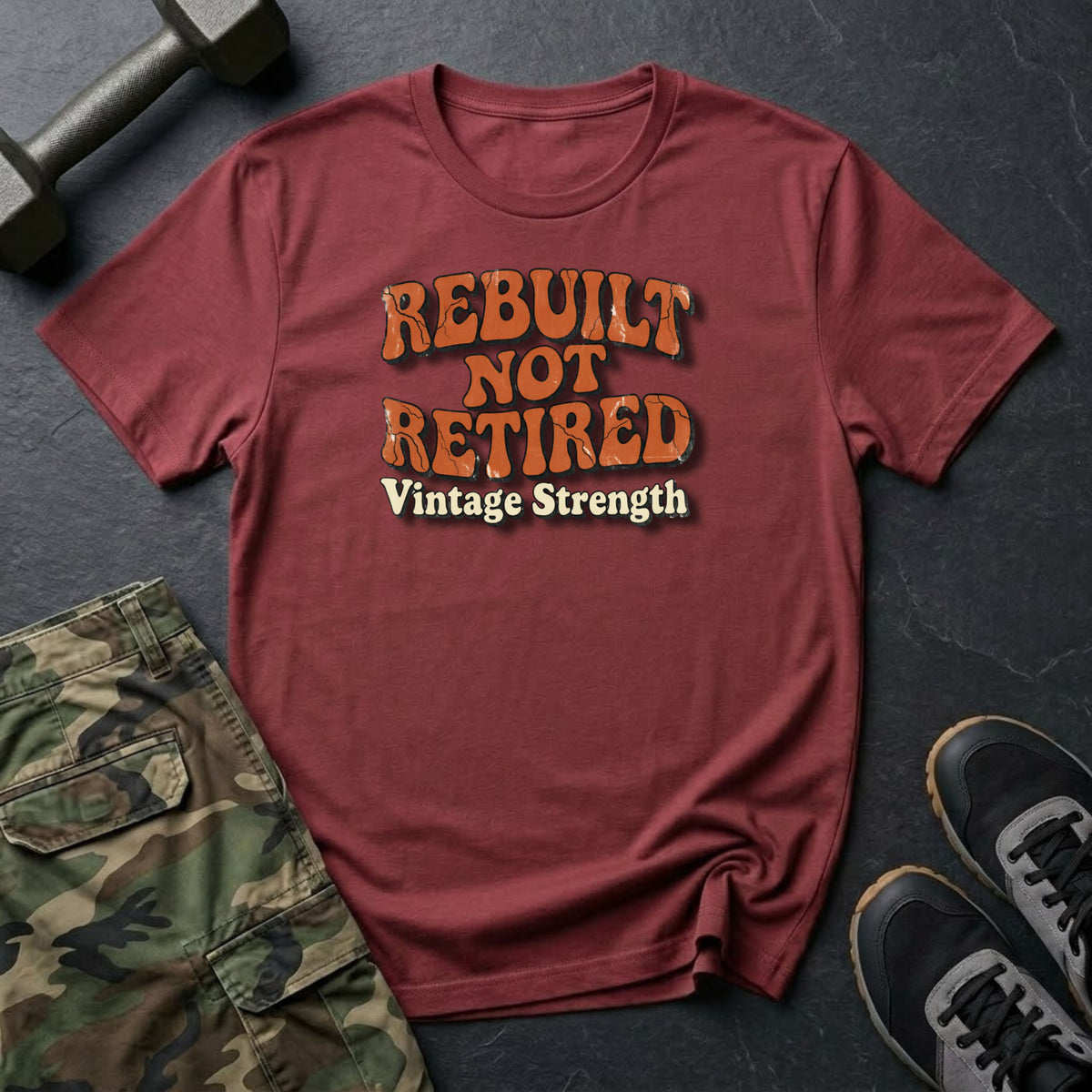 Rebuilt Not Retired T-Shirt