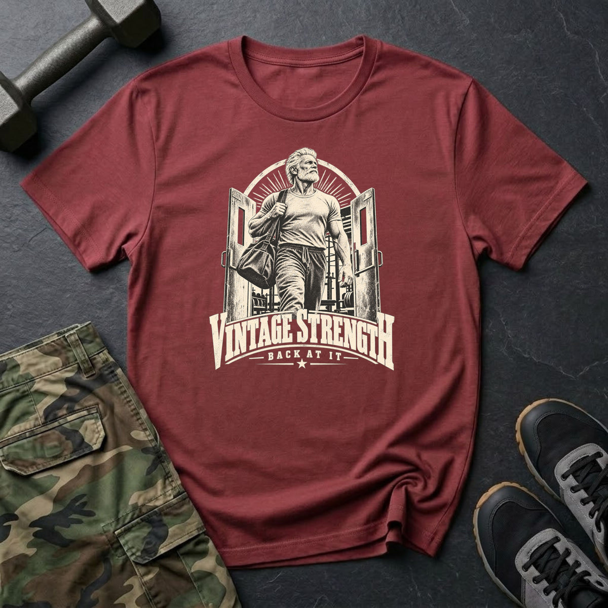 Back At It Grey T-Shirt