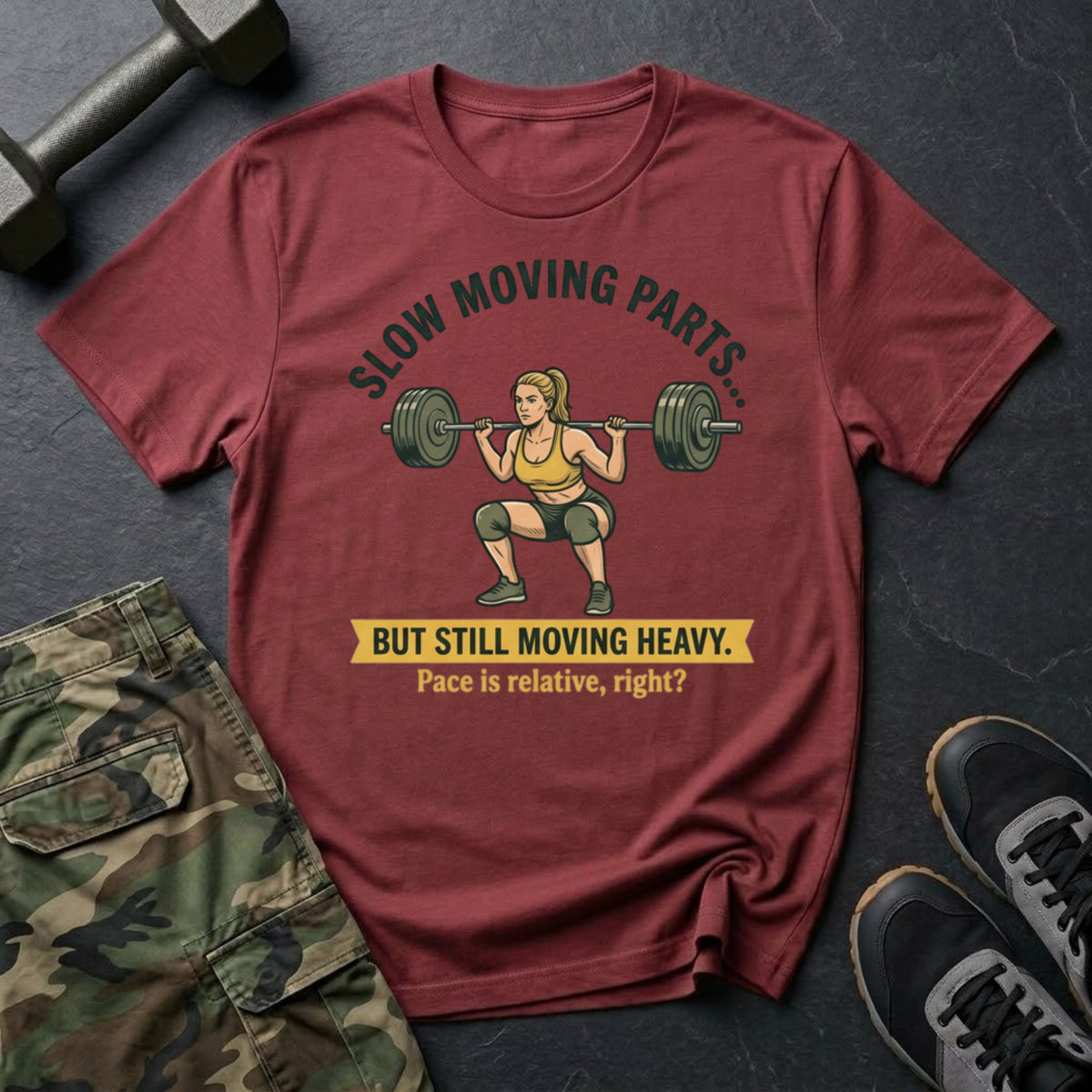 Slow Moving Parts Again T-Shirt