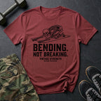 Skeleton Bending Not Breaking T-Shirt