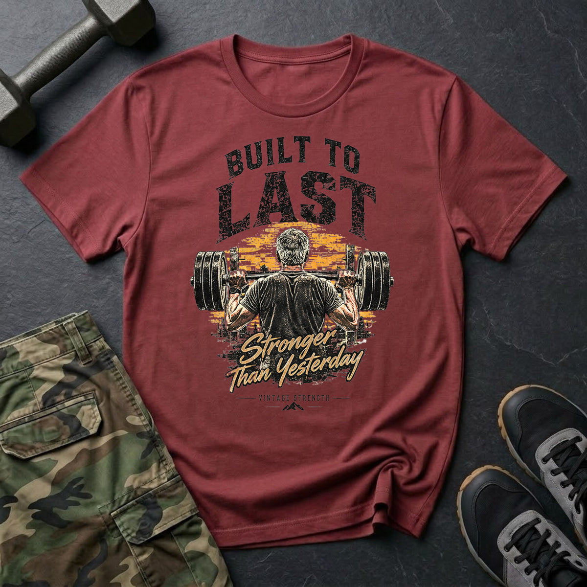 Built To Last Press T-Shirt