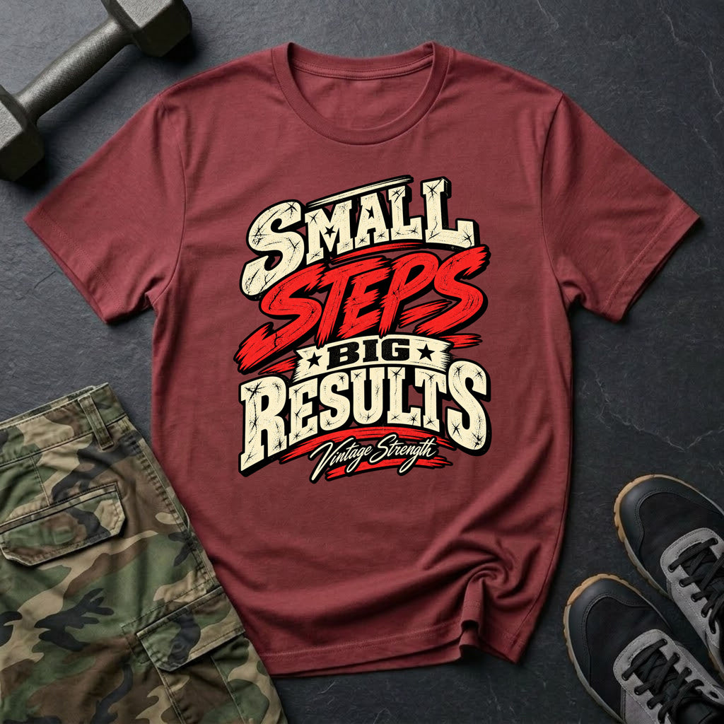 Small Steps Big Results T-Shirt