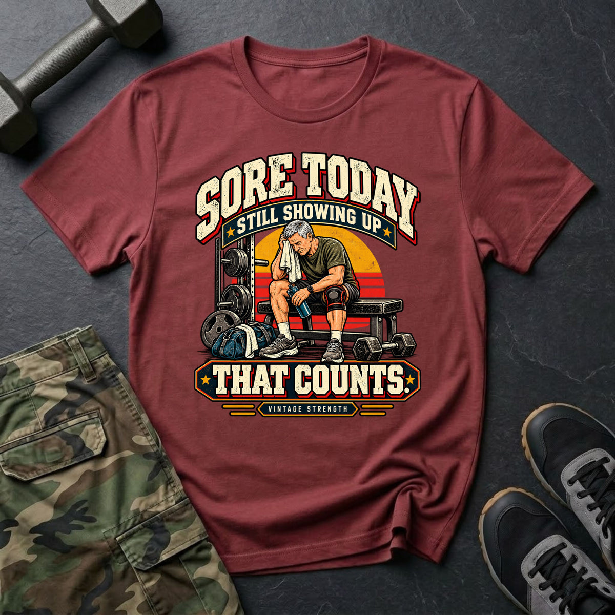 Sore Today Showing Up T-Shirt