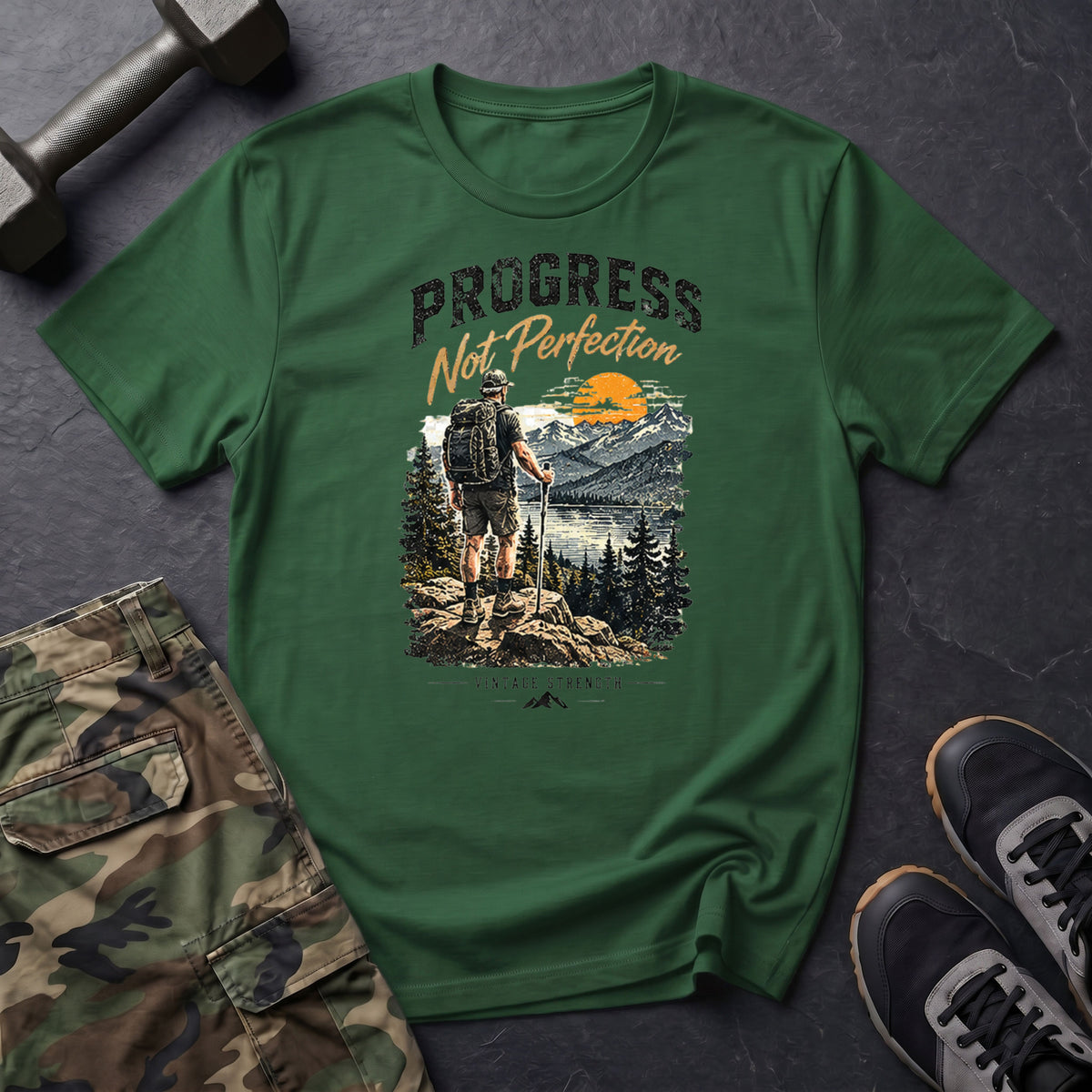 Progress Not Perfection - Trail T-Shirt