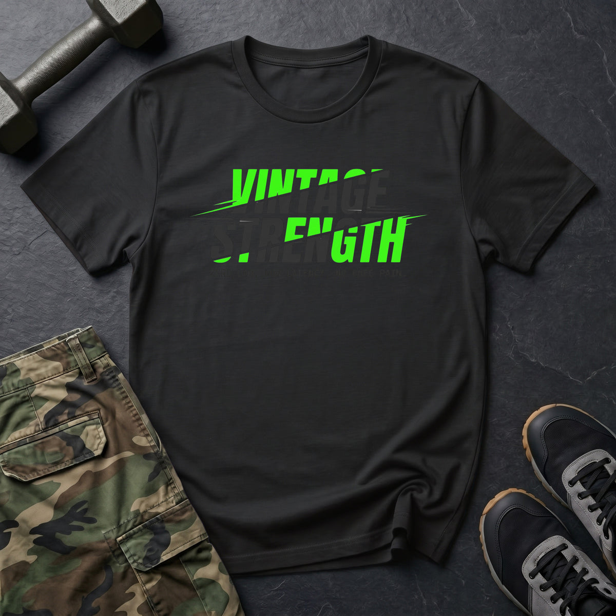 Green/Grey Low Latency - T-Shirt