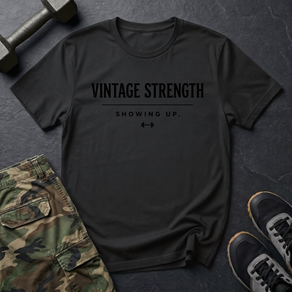 Showing up - T-Shirt