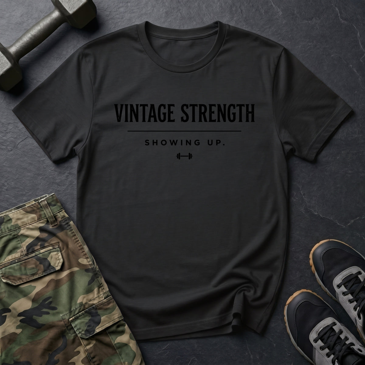 Showing up - T-Shirt