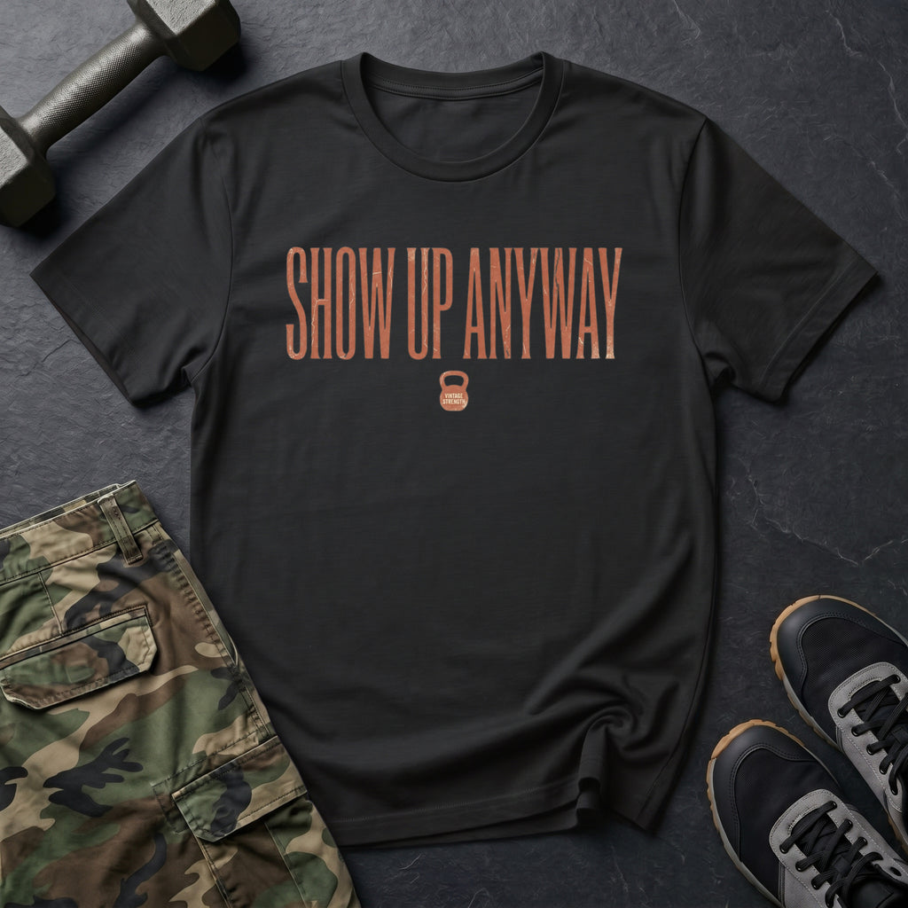 Show Up Anyway - T-Shirt