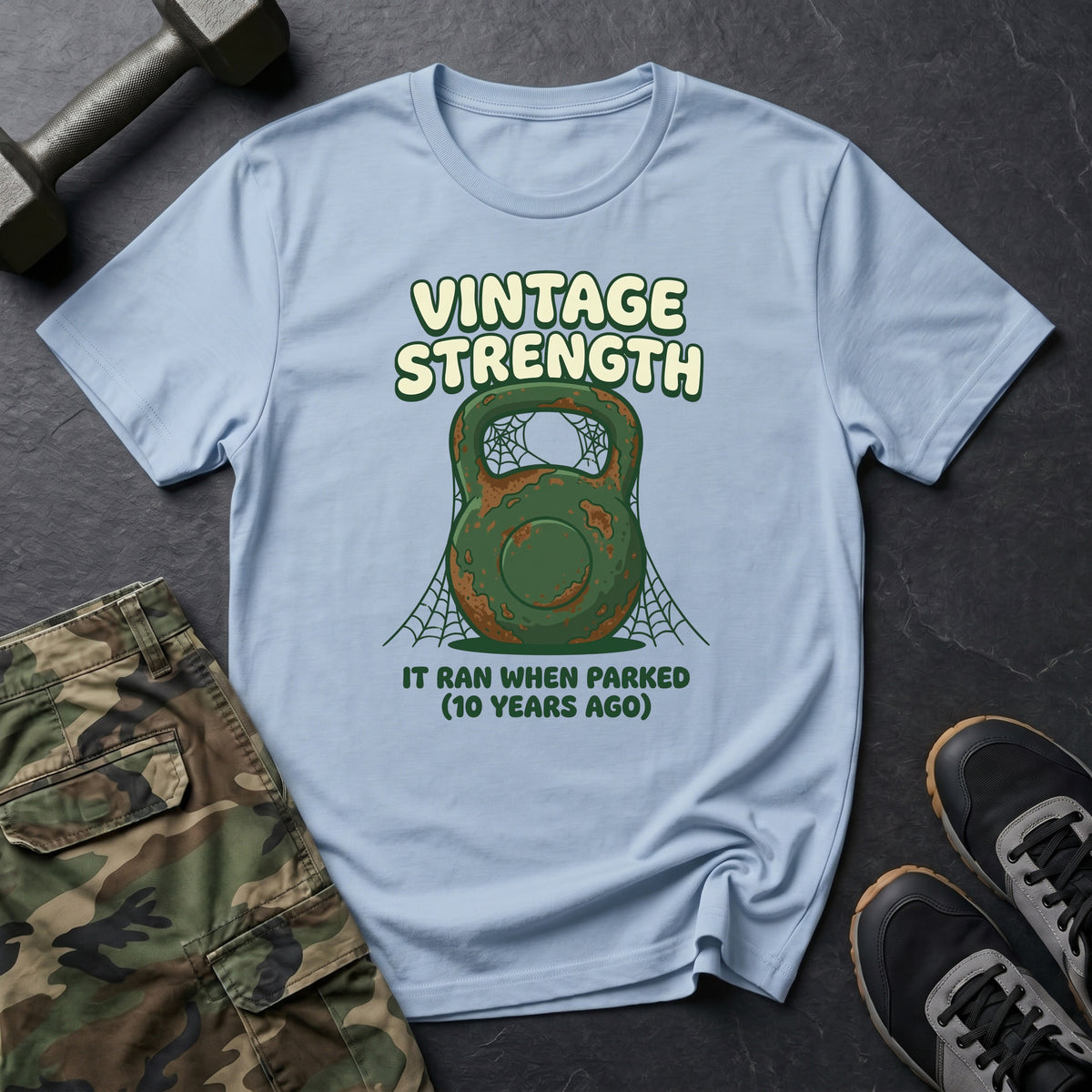 Kettlebell Cobweb - T-Shirt