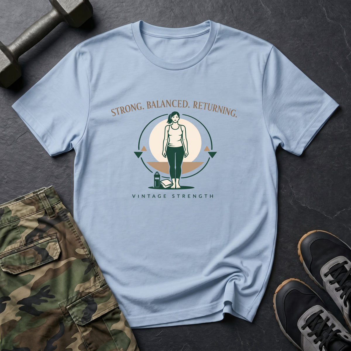 Strong Balanced Returning - T-Shirt