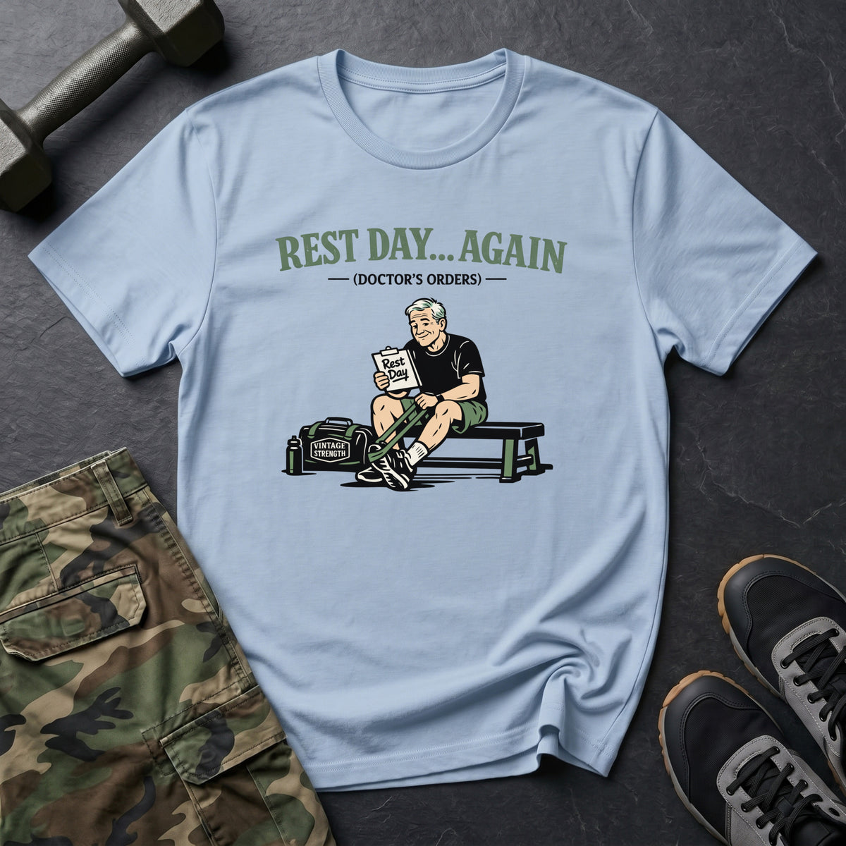 Rest Day Again - T-Shirt