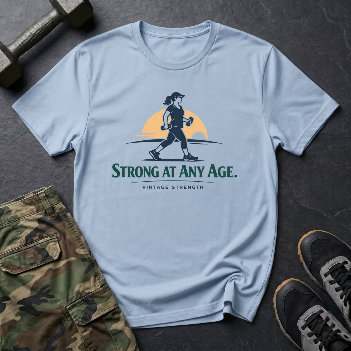 Strong at any age - T-Shirt