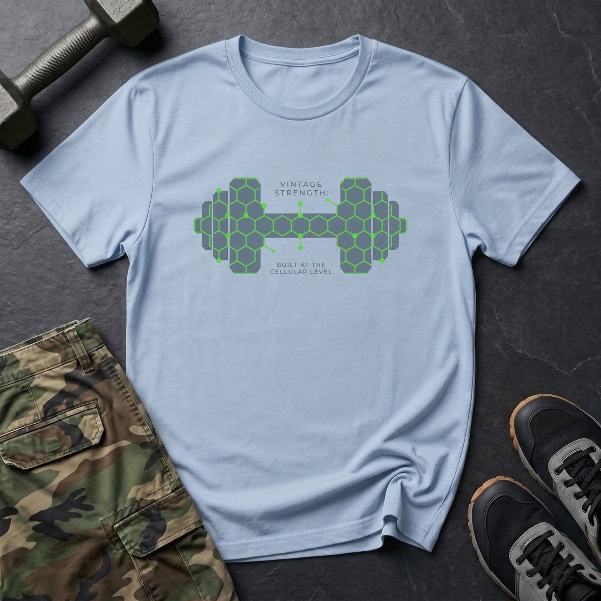 Dumbell Cellular Level - T-Shirt