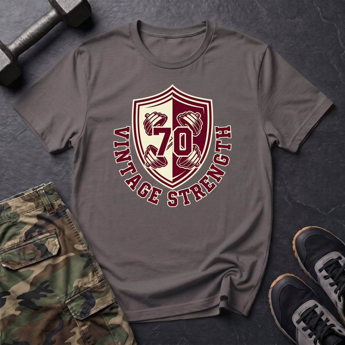 Dumbell Cross - T-Shirt