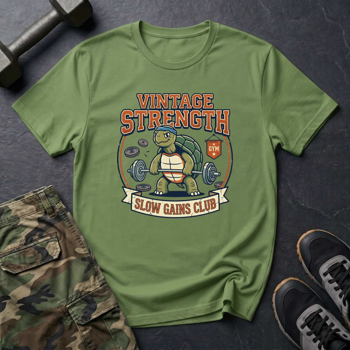 Slow Gains Club - T-Shirt