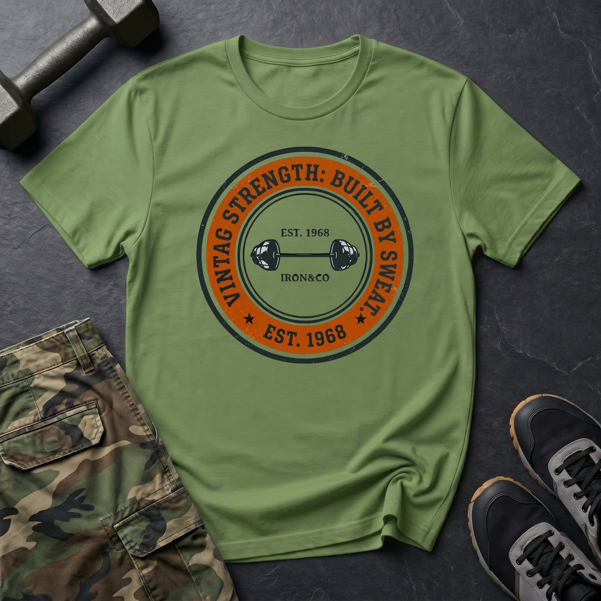 Built By Sweat - T-Shirt