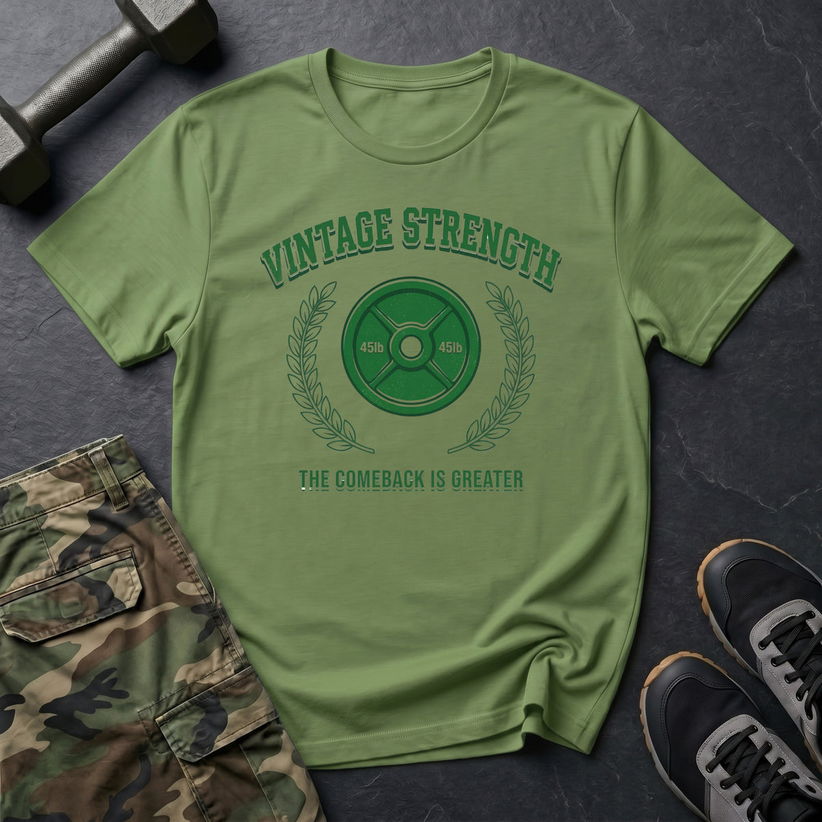 Green Plate - T-Shirt
