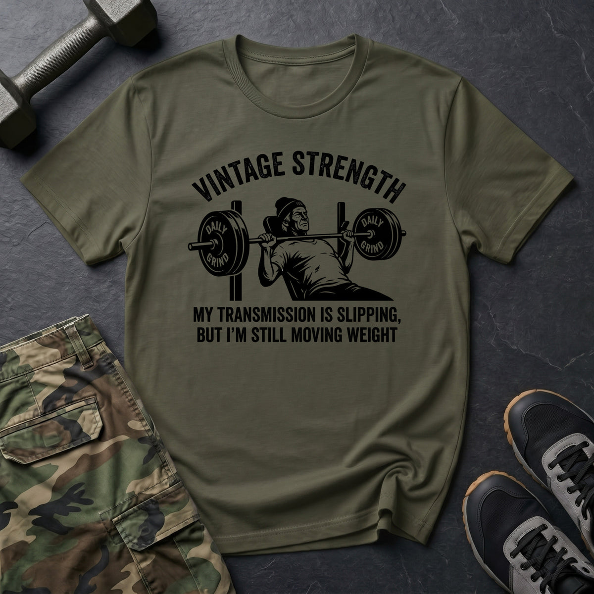 Old Man Bench T-Shirt
