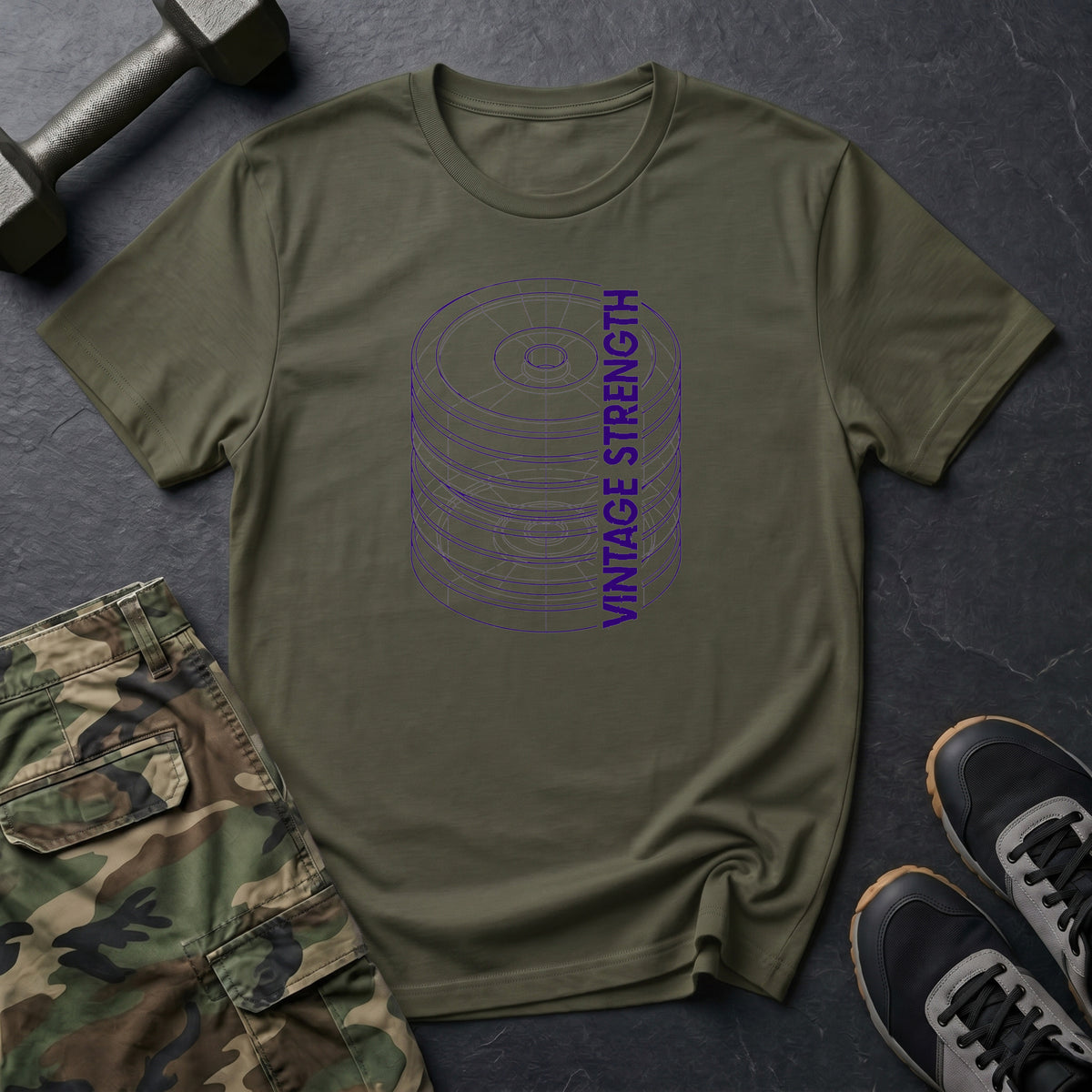 Purple Plates - T-Shirt