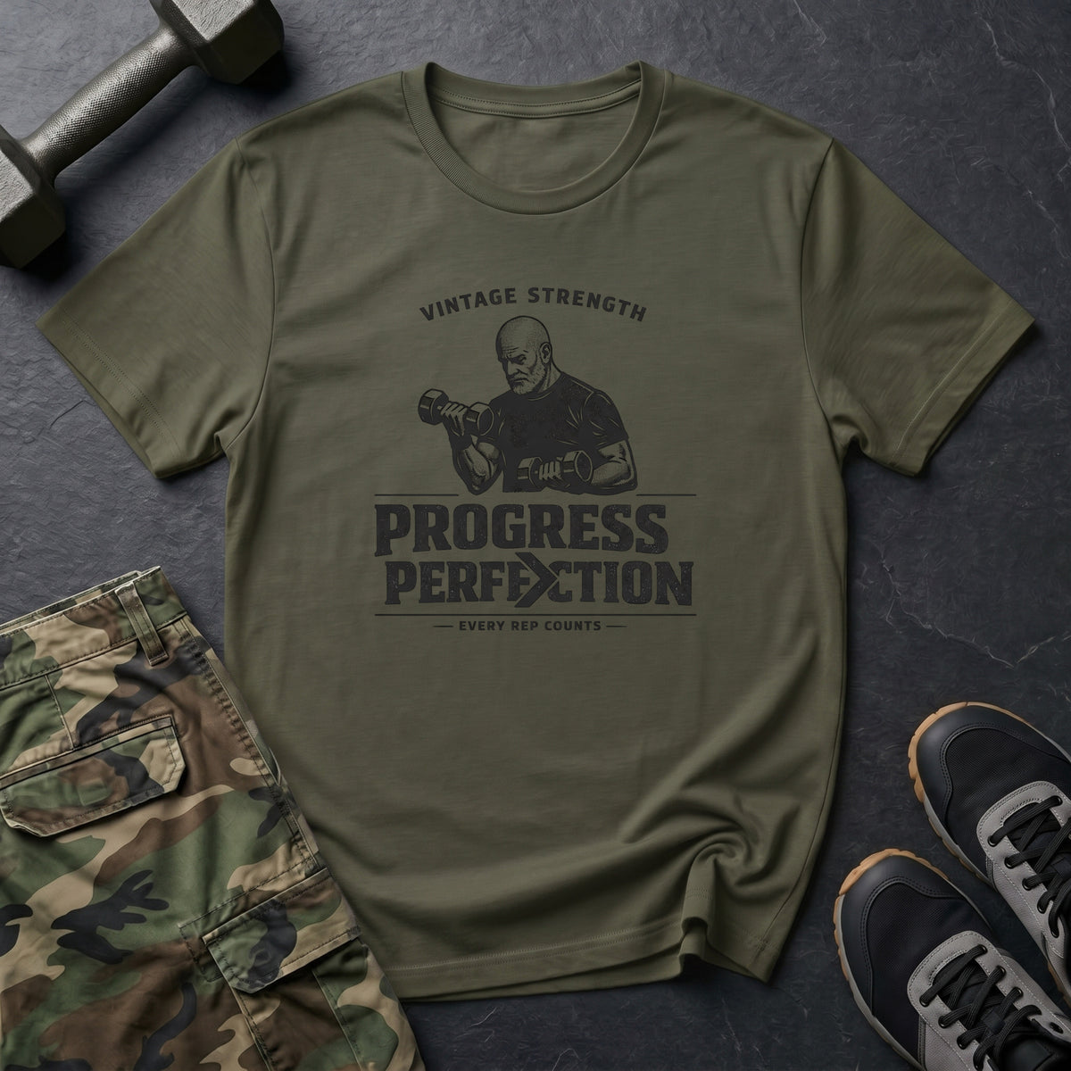 Progress perfection - T-Shirt