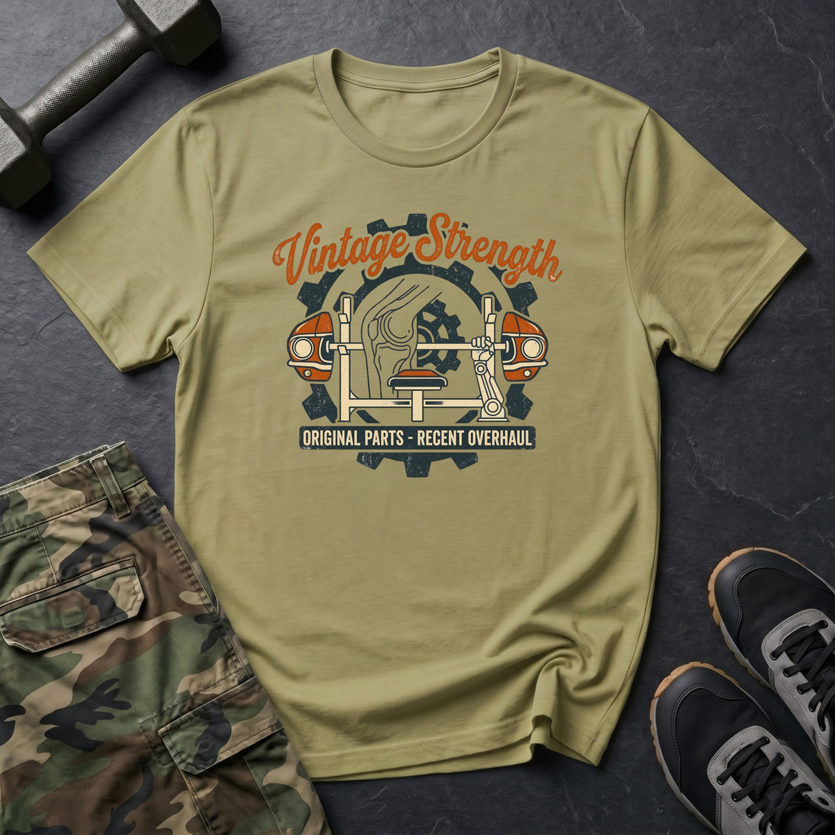 Original Parts, Overhaul - T-Shirt