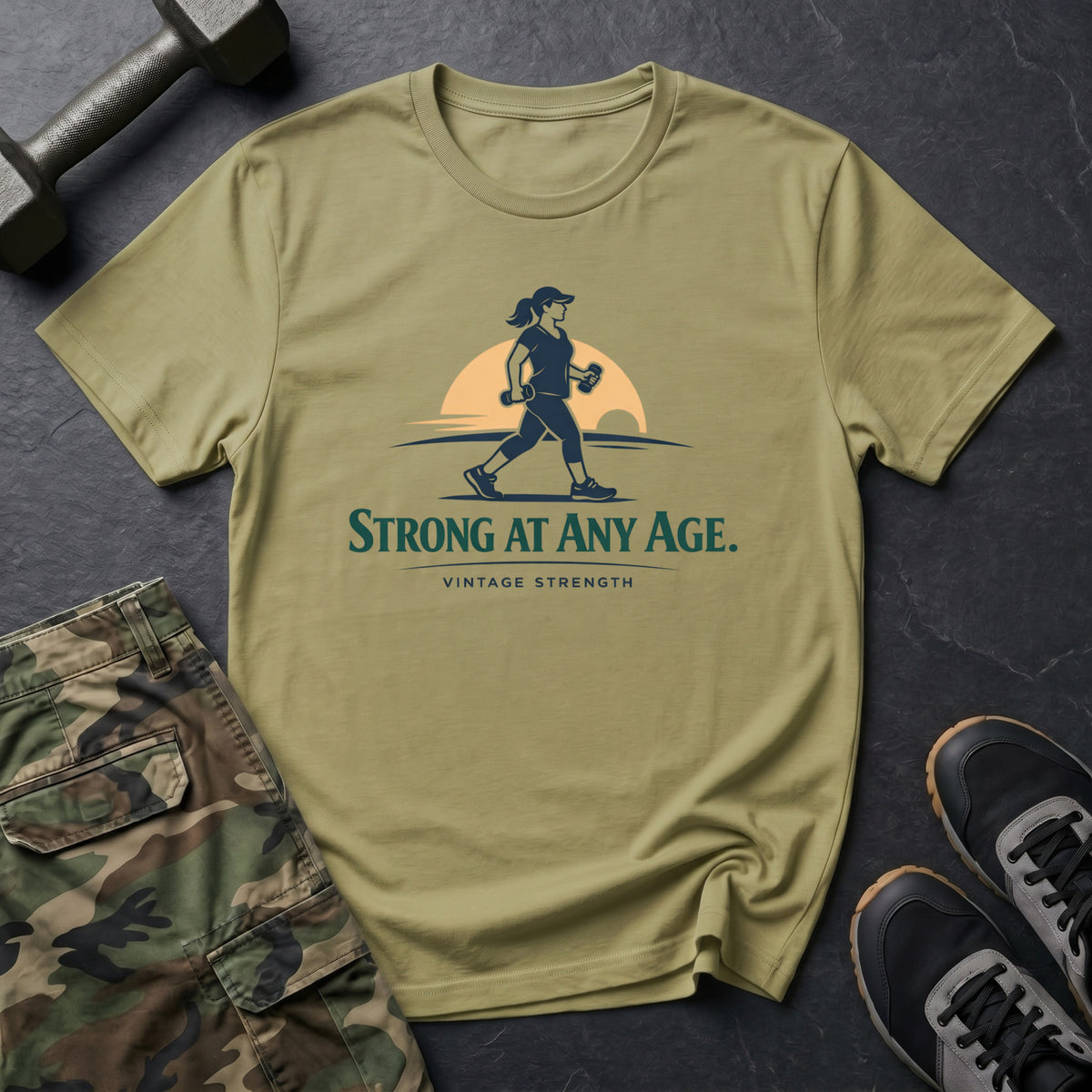 Strong at any age - T-Shirt