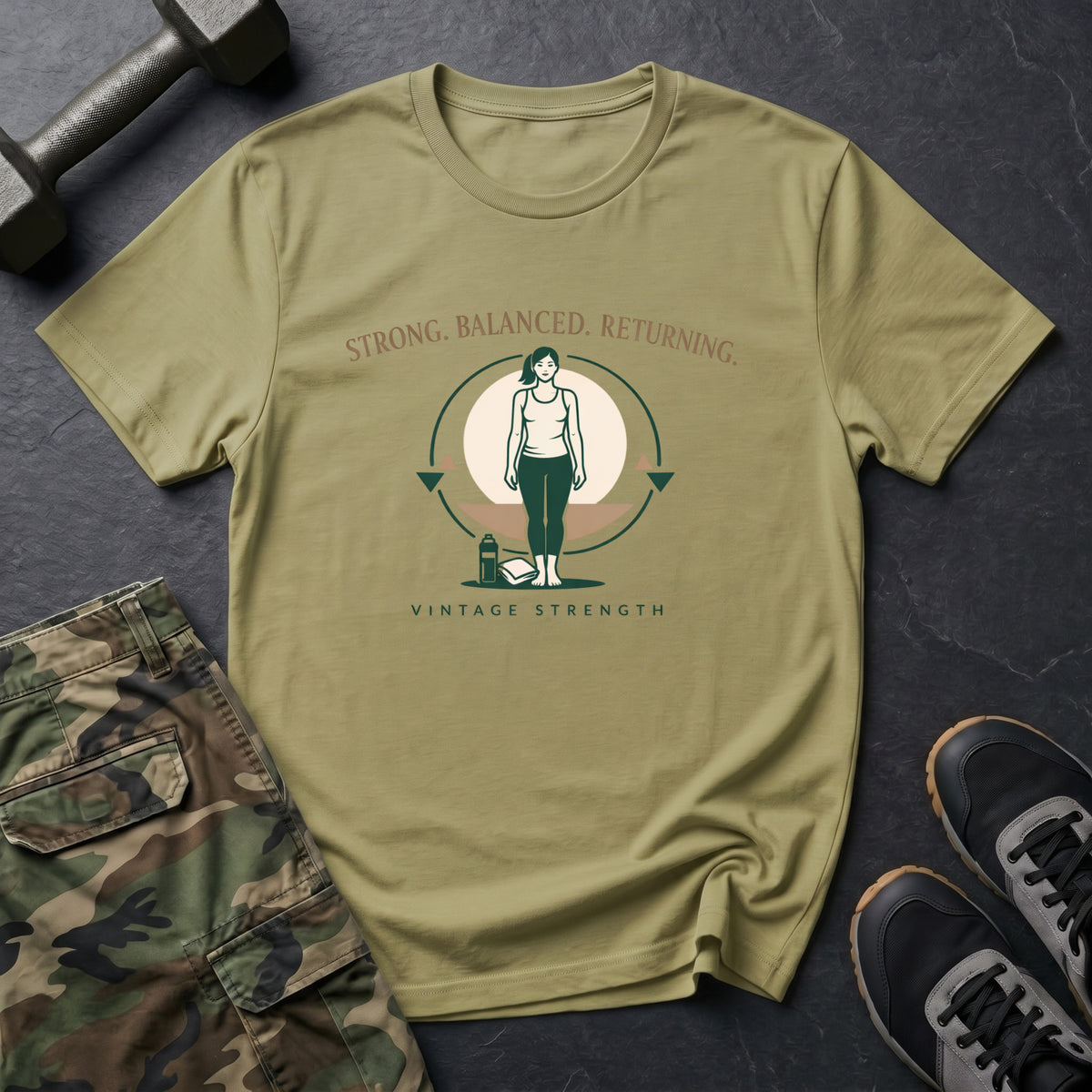 Strong Balanced Returning - T-Shirt