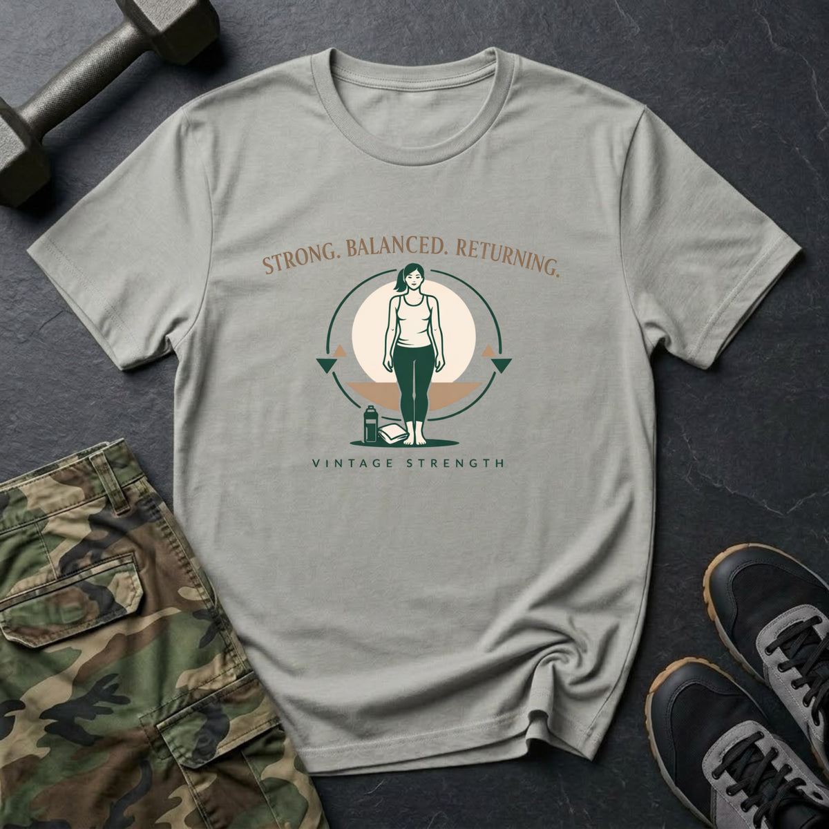 Strong Balanced Returning - T-Shirt