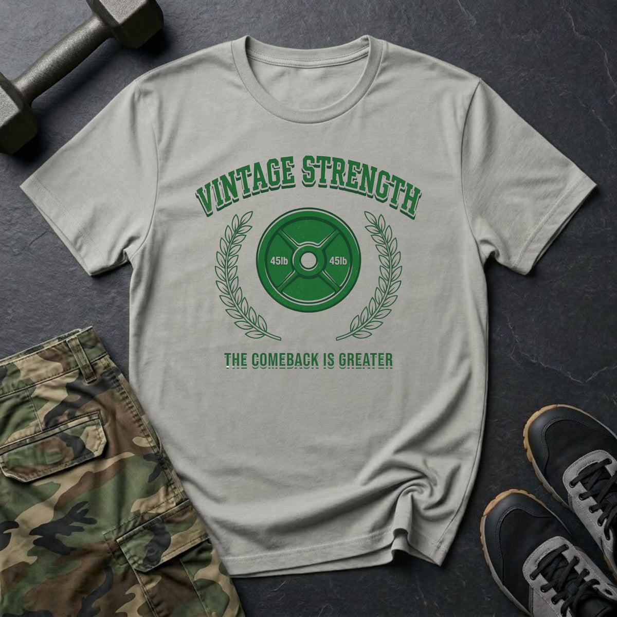 Green Plate - T-Shirt
