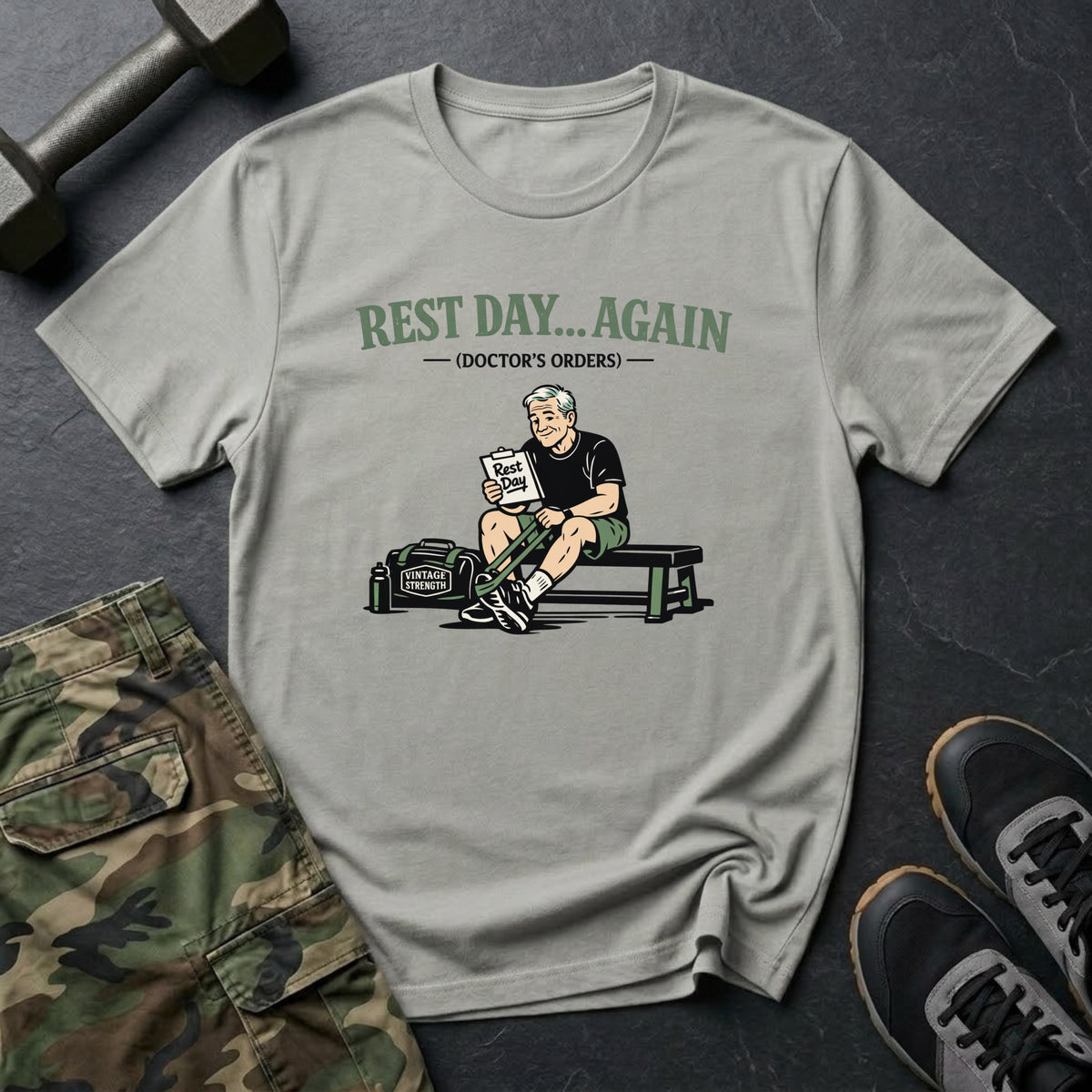 Rest Day Again - T-Shirt