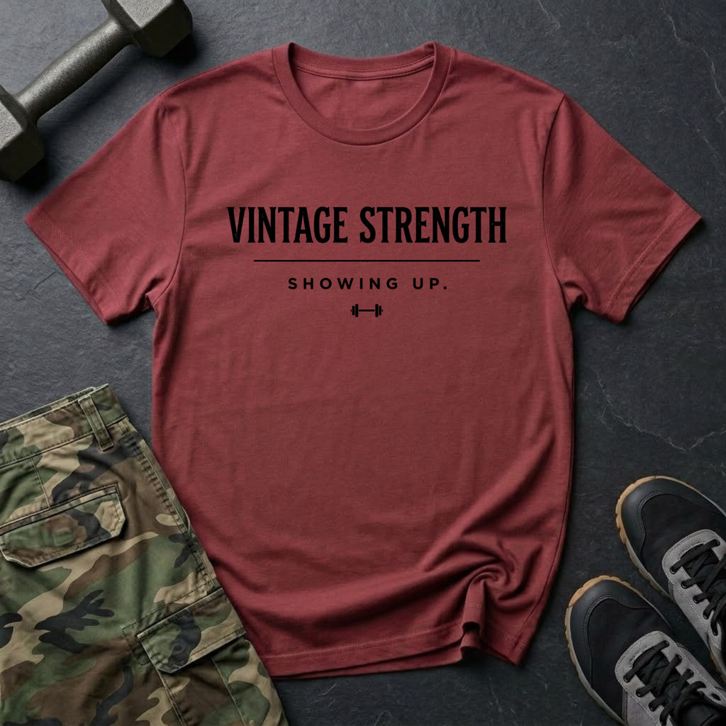 Showing up - T-Shirt