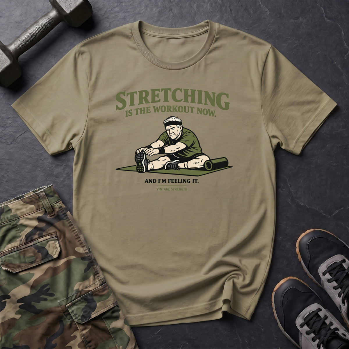 Stretching the new workout - T-Shirt