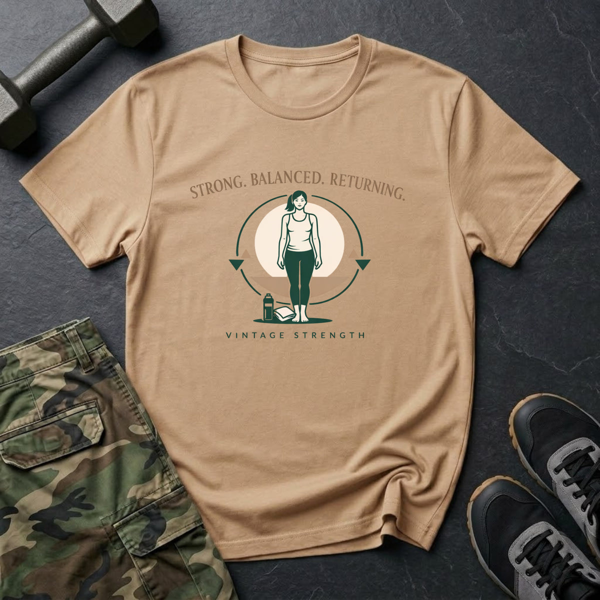 Strong Balanced Returning - T-Shirt