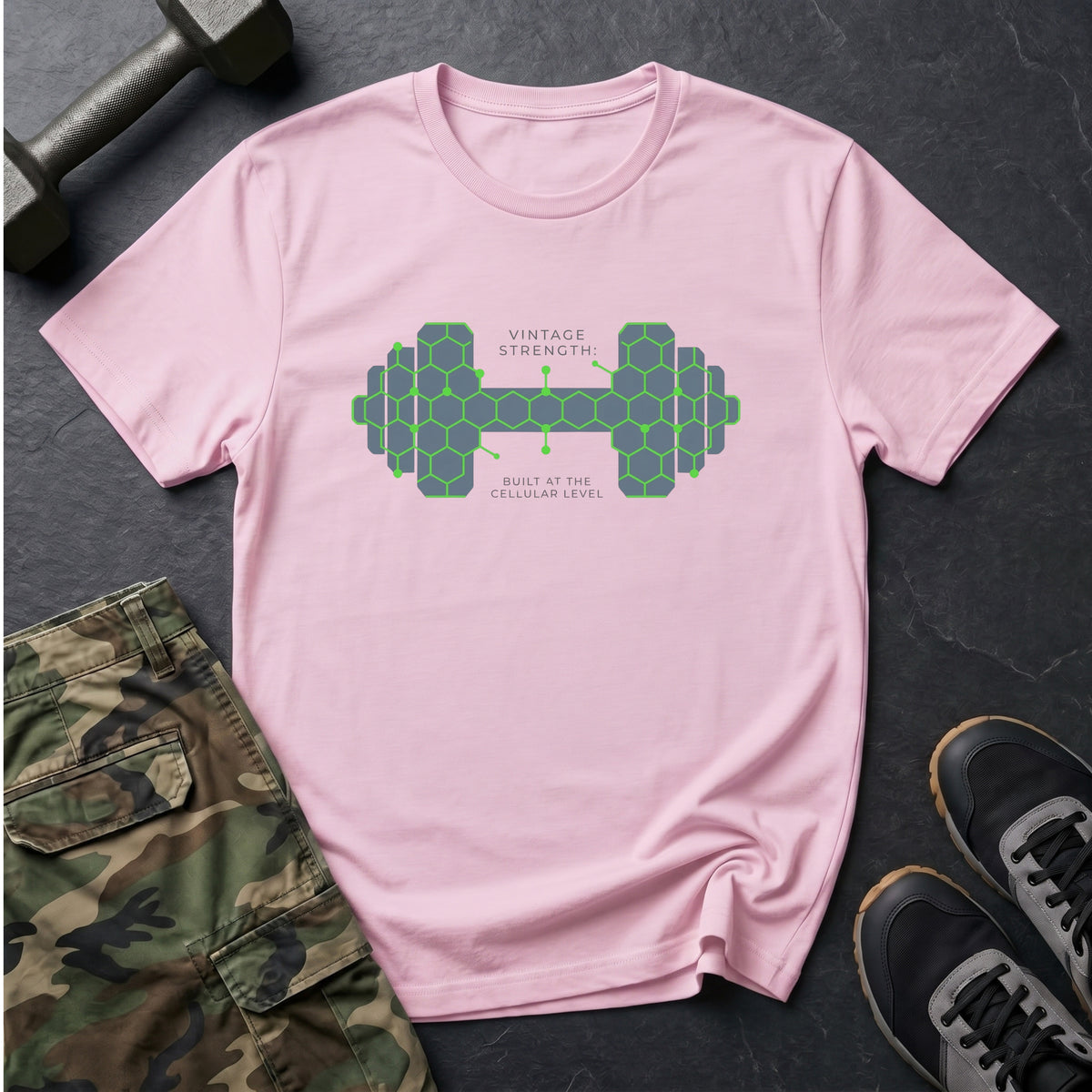 Dumbell Cellular Level - T-Shirt