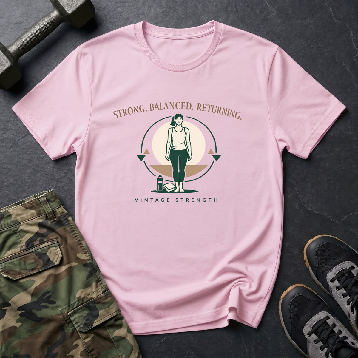 Strong Balanced Returning - T-Shirt