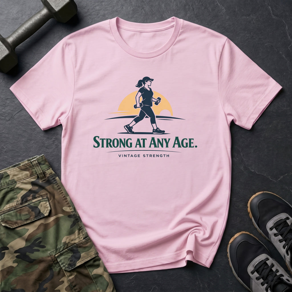 Strong at any age - T-Shirt