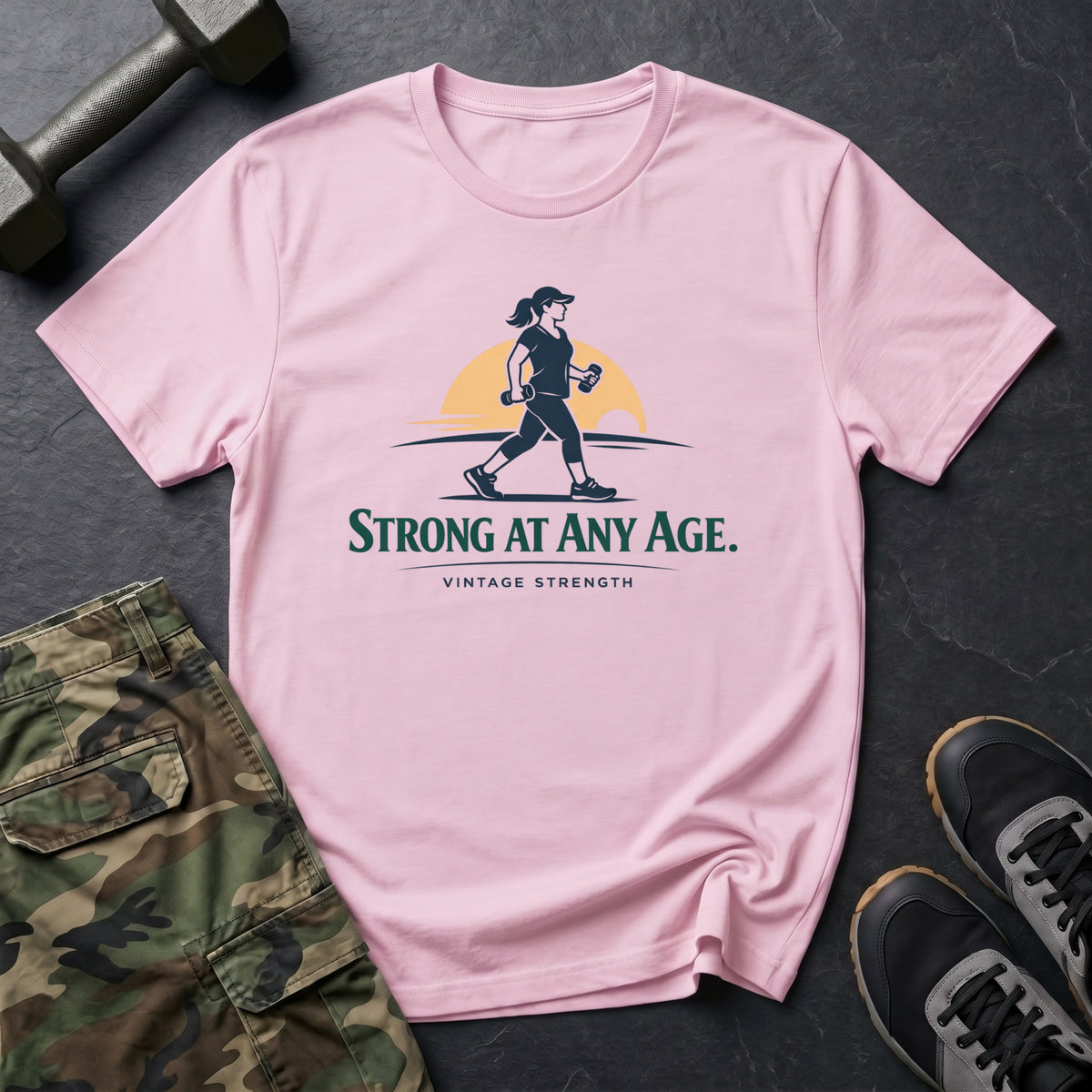 Strong at any age - T-Shirt
