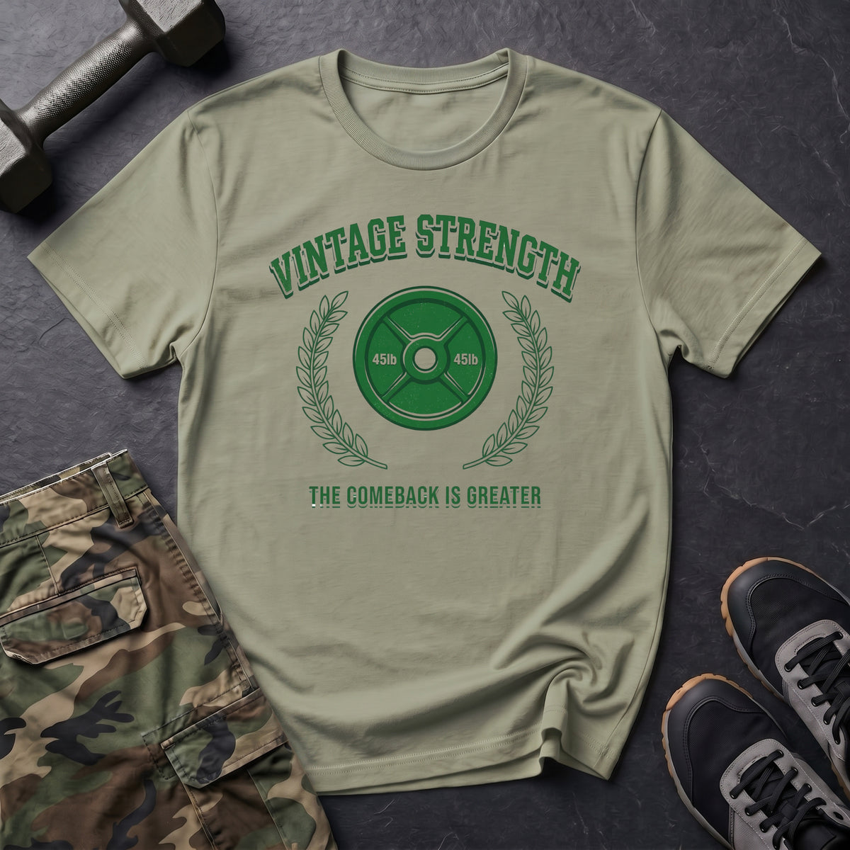 Green Plate - T-Shirt