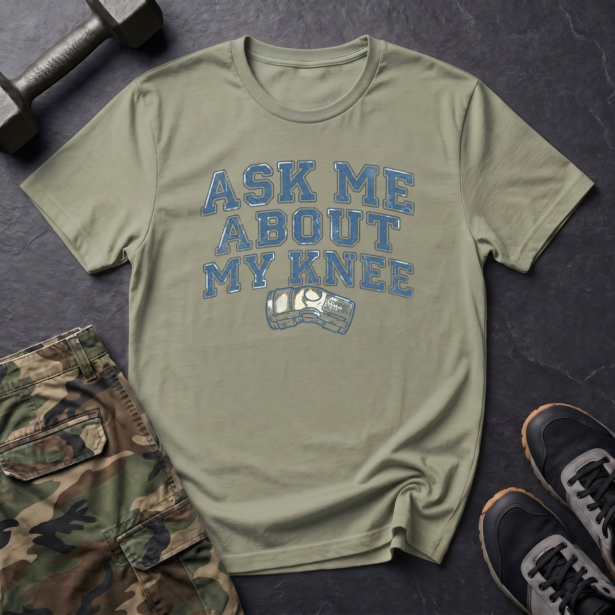 Knee Brace Ask - T-Shirt