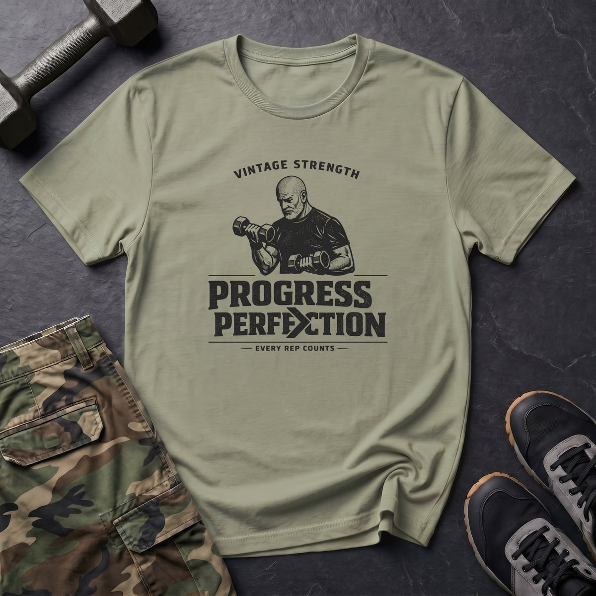 Progress perfection - T-Shirt