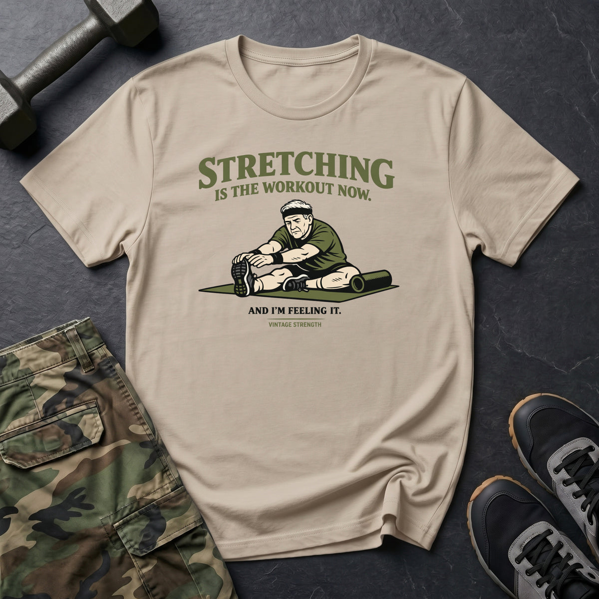 Stretching the new workout - T-Shirt